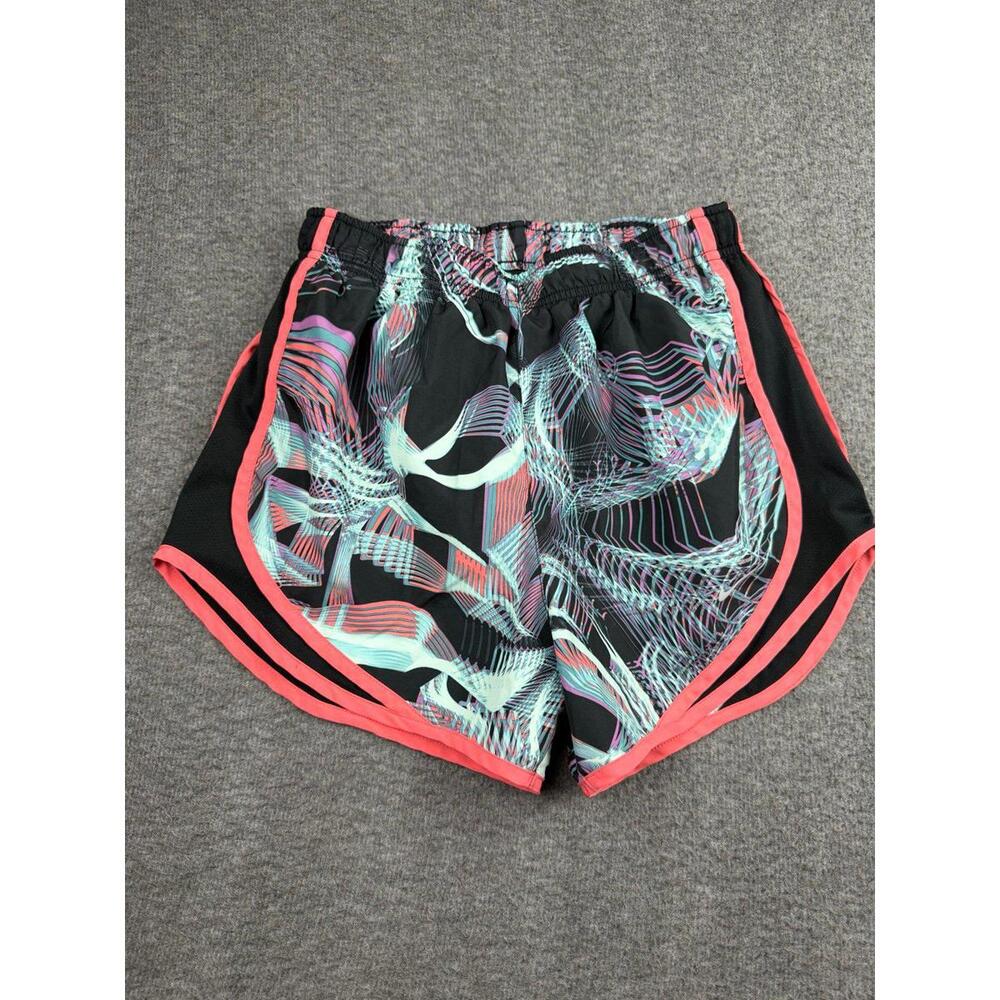 Nike Women's Athletic Running Shorts with Abstract Pattern Size Small